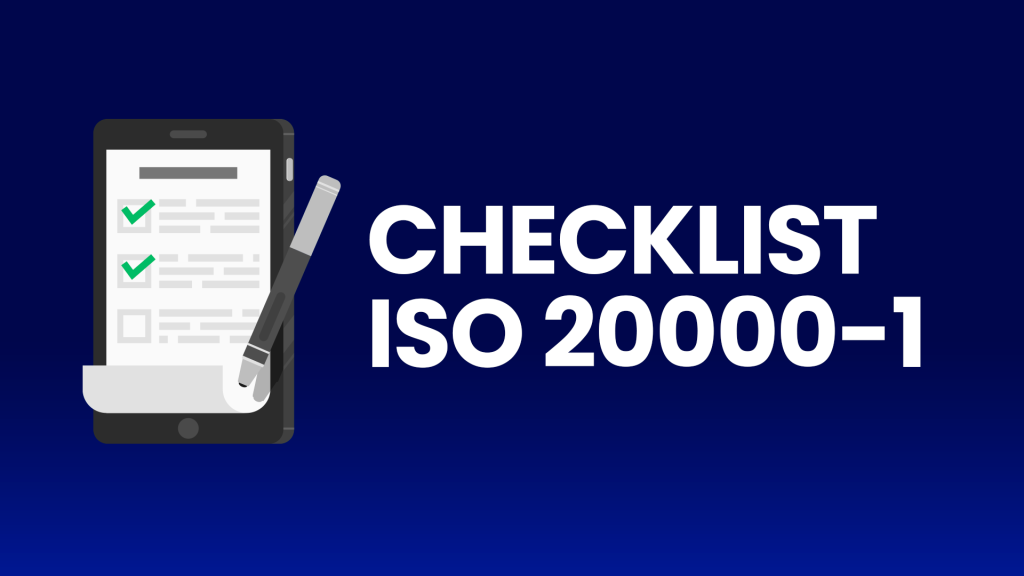 Checklist ISO/IEC 20000-1 Service Management System